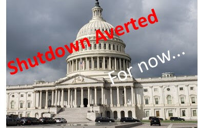 Week 40 – (2023)  Shutdown Temporarily Averted
